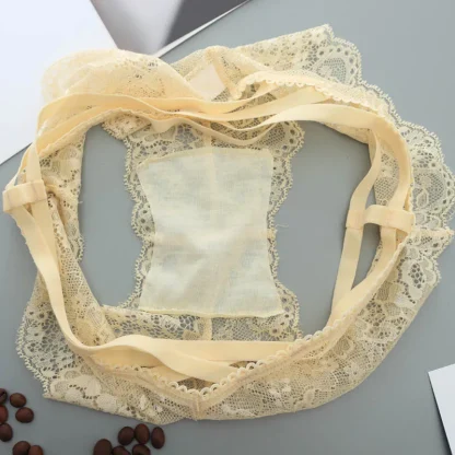 Strappy Floral Lace Panties - Image 5