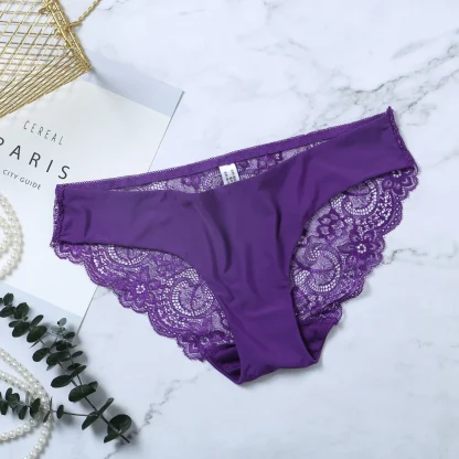Soft Seamless Lace Panties