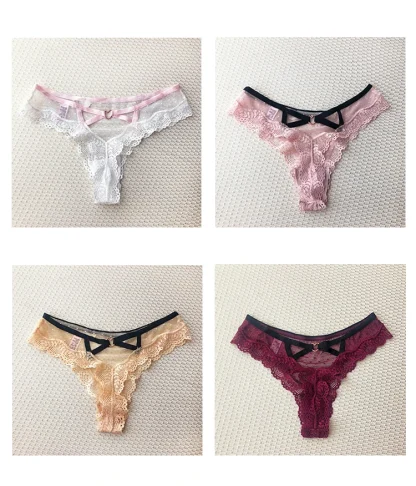 See-through Heart Ring Thong - Image 7