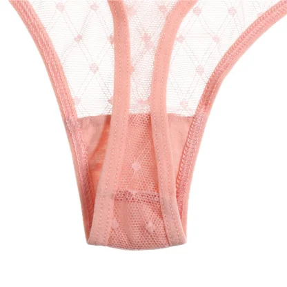 Low-waist Sheer Mesh Panties - Image 2