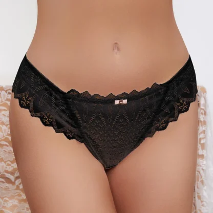Low-waist Sheer Lace Panties
