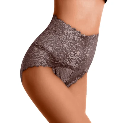 High-waist Solid Lace Panties - Image 7