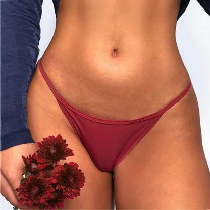 G-string Embroidered Floral Panties - Image 6