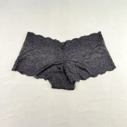 Sheer Lace Boyshort Panties - Image 2