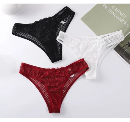 Sheer Fishnet Sexy Panties - Image 5