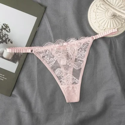 See-through Lace G-string Panties