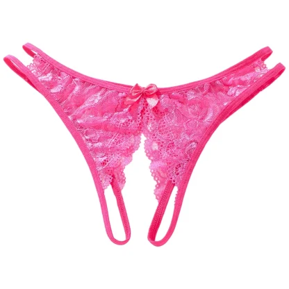 Crotchless Lace Sexy Panty - Image 2