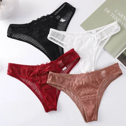 Sheer Fishnet Sexy Panties - Image 7
