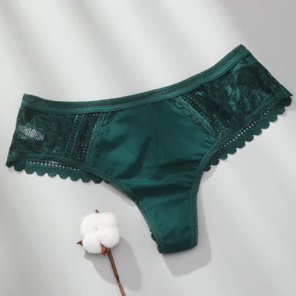Seamless Lace Cheeky Panties - Image 3