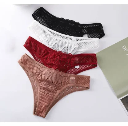 Sheer Fishnet Sexy Panties - Image 6