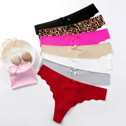 Soft Seamless Bowknot Panties - Image 4