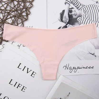 Sexy Solid Seamless Panty