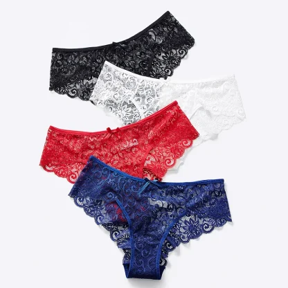 Sheer Lace Sexy Panties - Image 6