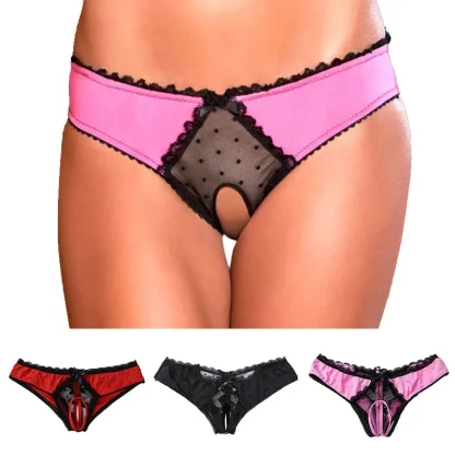 Crotchless Low-waist Panties - Image 6
