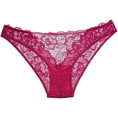 Sparkly Sheer Lace Panties - Image 6