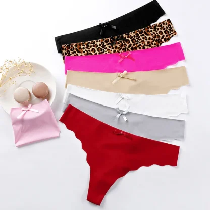 Leopard Print Seamless Panty - Image 6