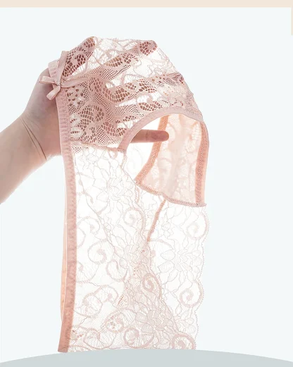 Sheer Lace Cheeky Panties - Image 5