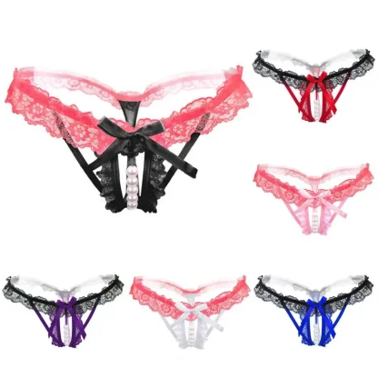 Crotchless Beads Seductive Panties - Image 6