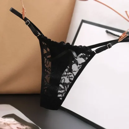 See-through Solid G-string