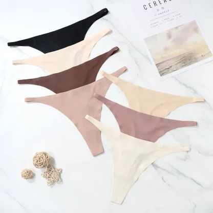 Solid Soft Thin G-strings - Image 5