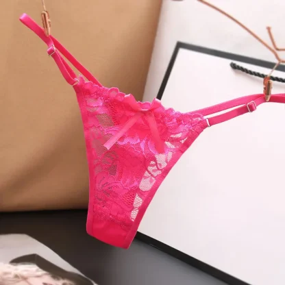 See-through Solid G-string - Image 6