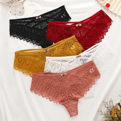 Criss-cross Lace Panties - Image 6