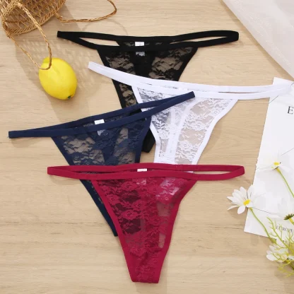 Breathable Lace Sexy Thongs - Image 6