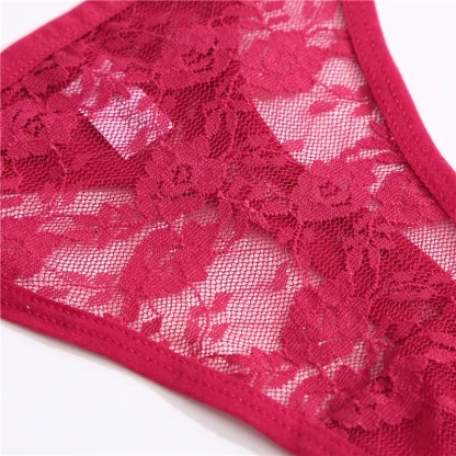 Breathable Lace Sexy Thongs - Image 4