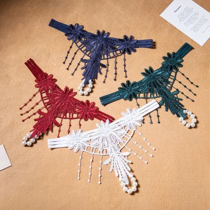Embroidered Tassel G-strings - Image 7