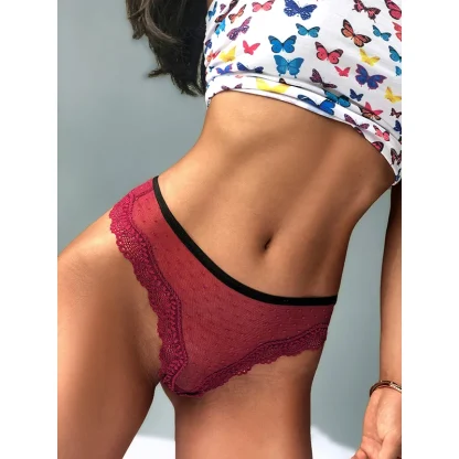 See-through Heart Ring Thong - Image 4