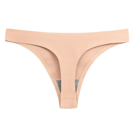 Solid Seamless Soft Panties - Image 2