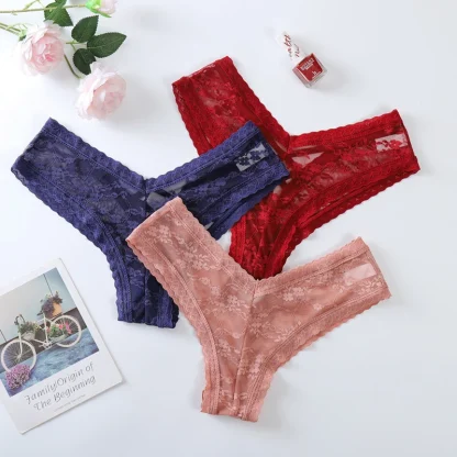 Low-waist Sheer Panties - Image 7