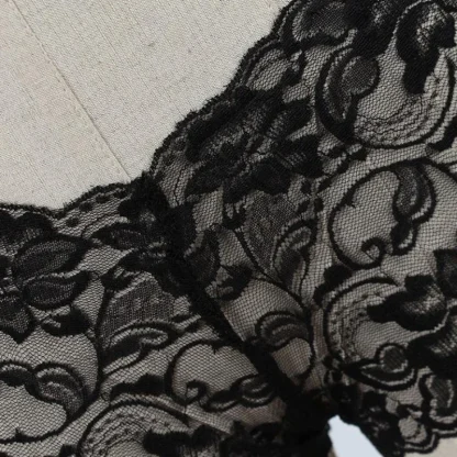 Floral See-through Lace Panties - Image 6
