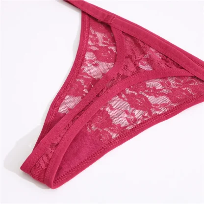 Breathable Lace Sexy Thongs - Image 2