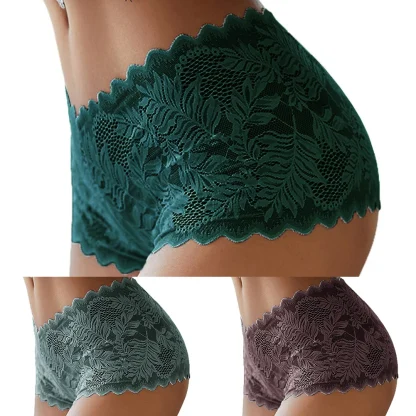 See-through Lace Boyshort - Image 7