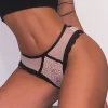 Sheer Lace Trim Panty