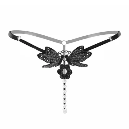Luxury Embroidered Butterfly G-string - Image 6