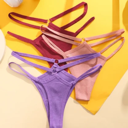 Sexy Double Strap G-strings - Image 3
