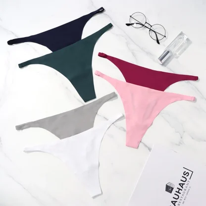 Solid Soft Thin G-strings - Image 4