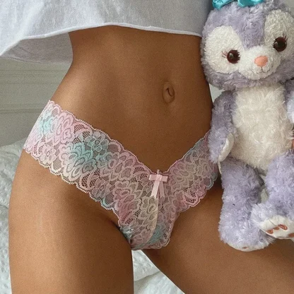 Colorful Floral Breathable Panty