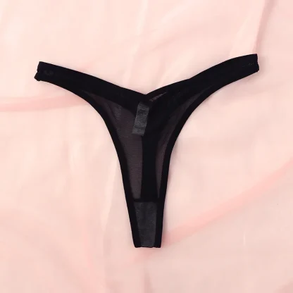Seamless See-through Thongs - Image 4