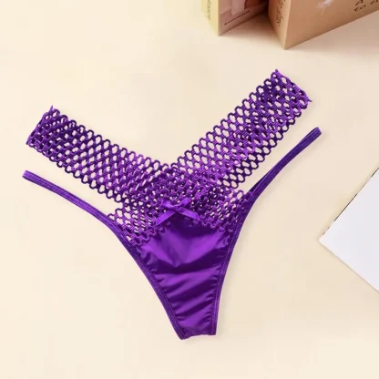 Sexy Hollow Out Thongs - Image 2