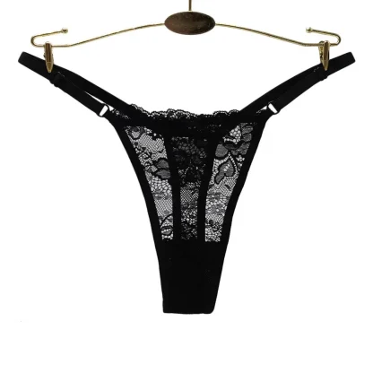 Sheer Lace Seamless G-strings