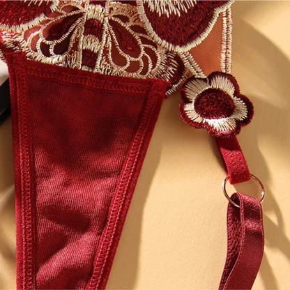 Embroidery Butterfly G-strings - Image 4