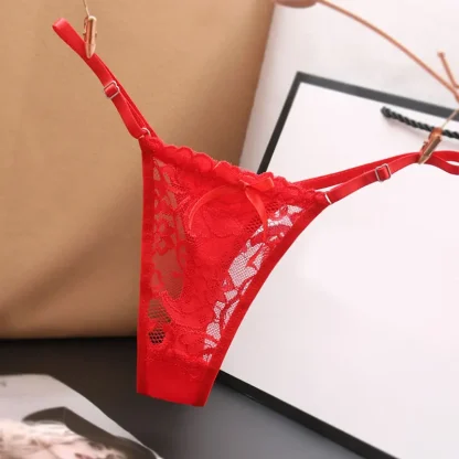 See-through Solid G-string - Image 2