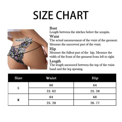 Colorful Floral Breathable Panty - Image 7
