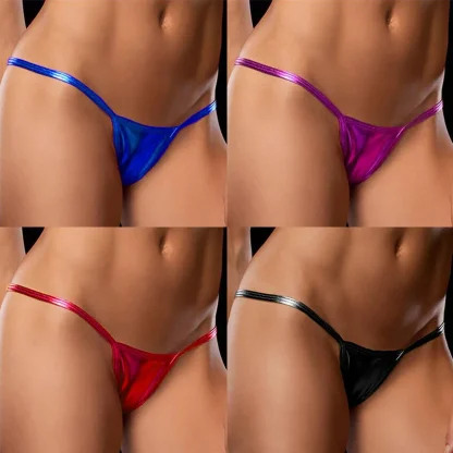 Sexy Metallic Solid G-strings - Image 7
